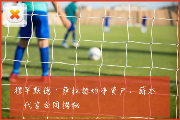 穆罕默德·萨拉赫的净资产、薪水和代言合同揭秘